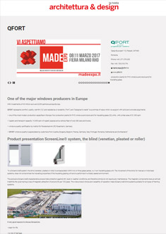 One of the major windows producers in Europe