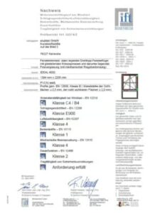 Fenêtre 4STARS 1 vantail